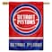 WinCraft Detroit Pistons Double Sided House Banner Flag