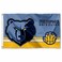 WinCraft Memphis Grizzlies Dual Logo Indoor Outdoor Flag Banner