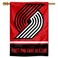 WinCraft Portland Trailbazers Double Sided House Banner Flag