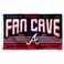 WinCraft Atlanta Braves Fan Man Cave Banner Flag