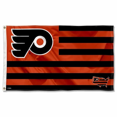 WinCraft Philadelphia Flyers American Nation 3x5 Flag
