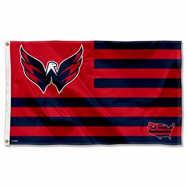 WinCraft Washington Capitals American Nation 3x5 Flag