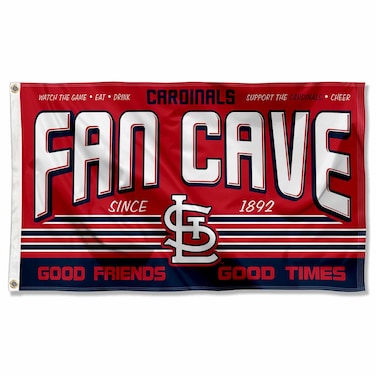 WinCraft St. Louis Cardinals Fan Man Cave Banner Flag