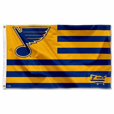 WinCraft St. Louis Blues American Nation 3x5 Flag