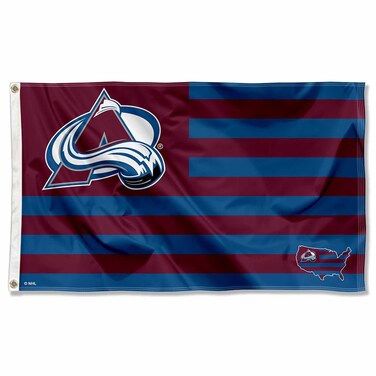 WinCraft Colorado Avalanche American Nation 3x5 Flag
