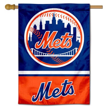 WinCraft New York Mets Double Sided House Flag