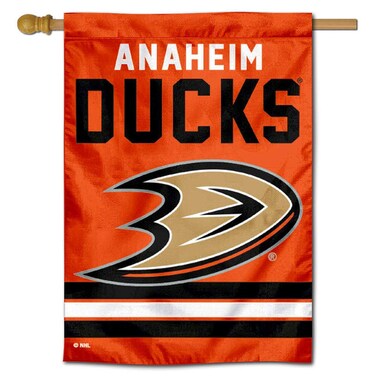 WinCraft Anaheim Ducks Double Sided Banner House Flag