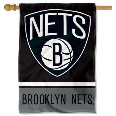 WinCraft Brooklyn Nets Double Sided House Banner Flag