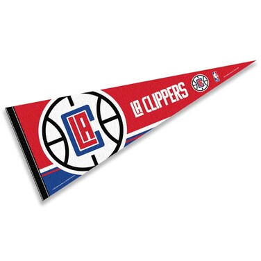 WinCraft Los Angeles Clippers Pennant Full Size 12 in X 30 in