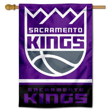 WinCraft Sacramento Kings Double Sided House Banner Flag