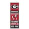 Georgia Bulldogs Banner and Scroll Sign