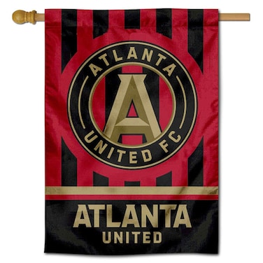 WinCraft Atlanta United Football Club Double Sided Banner House Flag
