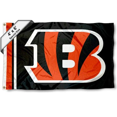 WinCraft Bengals 4 ft x 6 ft Foot Flag