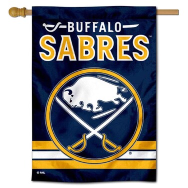 WinCraft Buffalo Sabres Double Sided Banner House Flag