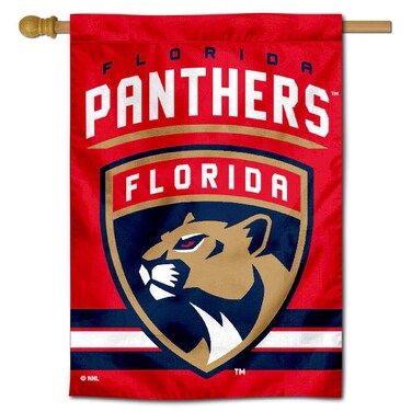 WinCraft Florida Panthers Double Sided Banner House Flag