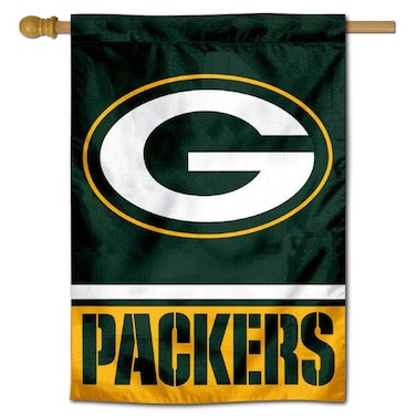 WinCraft Green Bay Packers Two Sided House Flag