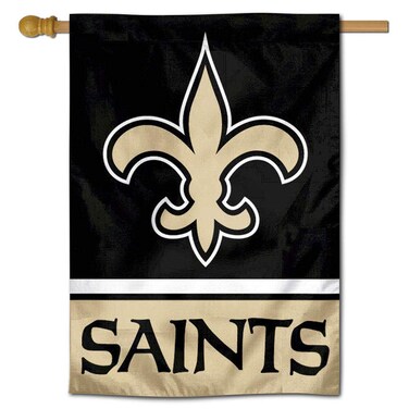 WinCraft New Orleans Saints Two Sided House Flag