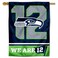 WinCraft Seattle Seahawks We are 12th Man 12s Double Sided House Banner Flag