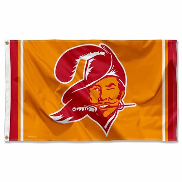 WinCraft Tampa Bay Buccaneers Throwback Flag and Banner