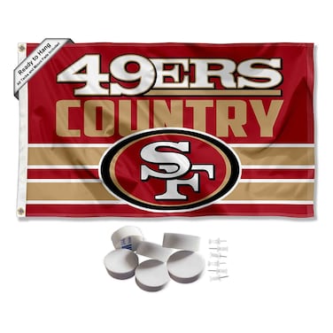 San Francisco 49ers Country Banner and Tapestry Wall Tack Pads