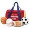 Baby GUND My First Sports Bag Stuffed Plush Playset, Baby Gift Toys for Boys and Girls Ages 1 &amp; Up, 5 Piece, 8
