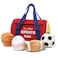 Baby GUND My First Sports Bag Stuffed Plush Playset, Baby Gift Toys for Boys and Girls Ages 1 &amp; Up, 5 Piece, 8
