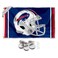 Buffalo Bills Helmet Banner and Tapestry Wall Tack Pads