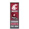 Washington State Cougars Banner and Scroll Sign