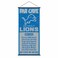WinCraft Detroit Lions Man Cave Fan Banner Wall Door Scroll