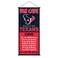 WinCraft Houston Texans Man Cave Fan Banner Wall Door Scroll
