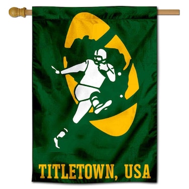 WinCraft Packers Titletown USA Two Sided House Flag