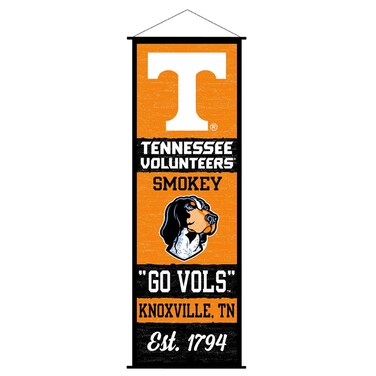 Tennessee Volunteers Banner and Scroll Sign