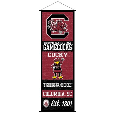 South Carolina Gamecocks Banner and Scroll Sign