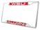 NCAA Washington State Cougars License Plate Frame Alumni