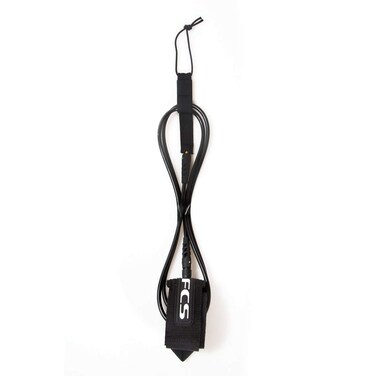 FCS Regular Classic Surf Leash 8 feet Black