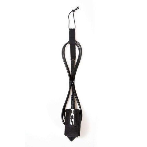 FCS Regular Classic Surf Leash 8 feet Black
