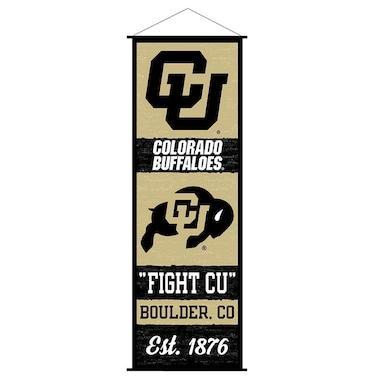 Colorado Buffaloes Banner and Scroll Sign