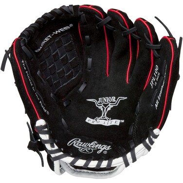 Rawlings Junior Pro Lite Series Baseball Glove, Regular, Basket-Web, 10 Inch