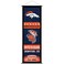 Denver Broncos Banner and Scroll Sign