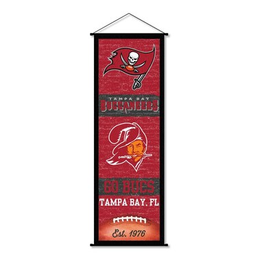 Tampa Bay Buccaneers Banner and Scroll Sign