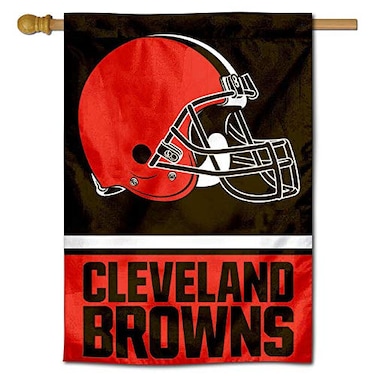 WinCraft Cleveland Browns Two Sided House Flag