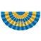 WinCraft Los Angeles Chargers Bunting Pleated Fan Banners