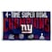 WinCraft New York Giants 4X and 4 Time Super Bowl Champions Flag Outdoor Indoor 3x5 Foot Banner
