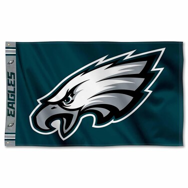 WinCraft Philadelphia Eagles Printed Header 3x5 Foot Banner Flag