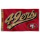 WinCraft San Francisco 49ers Script Logo Premium Flag