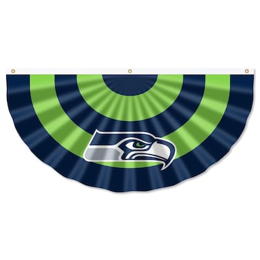 WinCraft Seattle Seahawks Bunting Pleated Fan Banners
