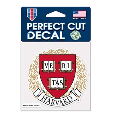 Wincraft NCAA Harvard College Perfect Cut Color Decal, 4" x 4