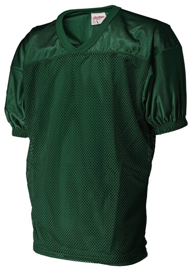 Rawlings Men's Fj9204 Football Jersey (Dark Green, Small)