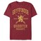Warner Bros Gryffindor Quidditch Seeker Premium Soft Hand Solid Tee Cardinal