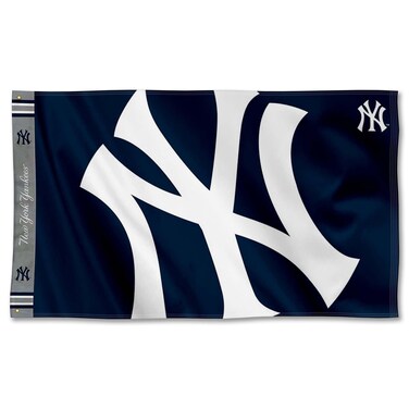 WinCraft NY Yankees Printed Header Flag 3x5 Banner